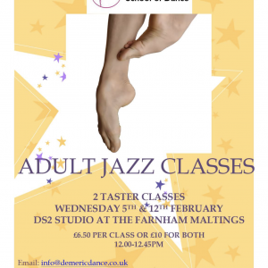 Adult Jazz Taster Classes